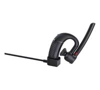 Yealink BH71 Lite Bluetooth Headset Mono with 4 Microphone Noise Cancellation, 10 Hours Talk Time, 30 m Range, Ultralight 18 g, Adjustable Ear Hook, Bluetooth 5.3 for Smartphone and PC