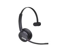 Yealink BH70 Mono Teams USB-A Cordless mono Bluetooth headset with AI-controlled microphones for noise cancellation. USB-A dongle