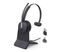 Yealink BH70 Mono Wireless Headset with Mic for Work, Charging Dock,USB C