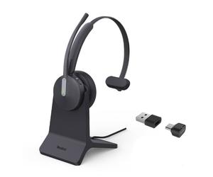 Yealink BH70 Mono with Stand Teams USB-C/A Headset Experience crystal-clear communication with this professional wireless headset featuring dual