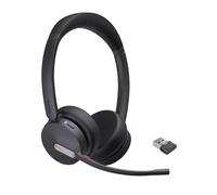 Yealink BH70 Wireless Headset with Microphone Noise Cancelling, Stereo Bluetooth Headset for Office 35h Talking Time Work Teams Headsets for Computer PC