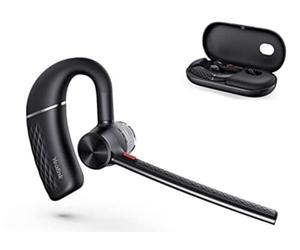 Yealink BH71 Bluetooth Earpiece, Wireless Bluetooth Headset,Hands-Free, Noise Canceling Microphone, Lightweight, Work for Cell Phone PC Driving Business Office