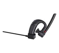 Yealink BH71 Lite Bluetooth Headset Mono with 4 Microphone Noise Cancellation, 10 Hours Talk Time, 30 m Range, Ultralight 18 g, Adjustable Ear Hook, Bluetooth 5.3 for Smartphone and PC