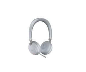 Yealink BH72 Casque Avec fil &sans fil Arceau Appels/Musique USB Type-A Bluetooth Socle de chargement Gris clair