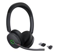Yealink BH 74 UC Headset - Bluetooth, Hybrid ANC, 32h Talk Time, USB-C/A, 50m Range