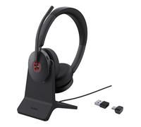 Yealink BH74 Wireless Bluetooth Headset with Dual USB-C/A conectivity and Charging Stand - Certified for Teams