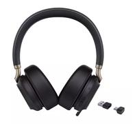 Yealink BH76 Plus Teams Black USB-C/A Headset. Product type: Headset. Connectivity technology: Wireless Bluetooth. Recommended usage: Calls/Music. Wireless range: 45 m. Weight: 285 g. Product colour:
