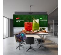 Yealink Large Room MTR Android Video Conferencing Kit Complete Android-based video conferencing kit with triple-lens 50MP 4K video bar, 75-inch 4K