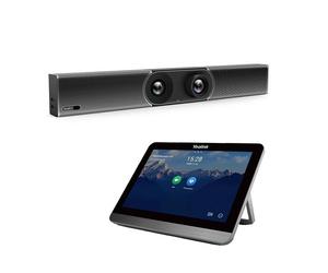 Yealink MeetingBar A30 with CTP18 touch panel All-in-One Android Video Bar for Medium Rooms, compatible with Teams, Zoom, or any other video