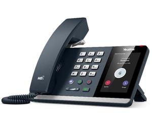 Yealink MP54 Entry Level, IP Power over Ethernet, Smart Corded Desk Phone with Optimal HD Audio and 4 inch (800 x 480 Pixel) Capacitive LCD Touch Screen (Microsoft Teams Edition) - Black