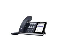 Yealink MP54 Mid-Level, Smart Corded IP Desk Phone, Power Over Ethernet, Optimal HD Audio, 4 inch (800 x 480 Pixel) Capacitive LCD Touch Screen, Android 9.0 (Zoom Edition) - Black