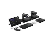 Yealink MVC S90-C5U Microsoft Teams Rooms System Native Microsoft Teams Rooms kit with dual 4K PTZ cameras, AVHub processor, and 11.6" touch panel for