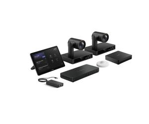 Yealink MVC S90-C5U Microsoft Teams Rooms System Native Microsoft Teams Rooms kit with dual 4K PTZ cameras, AVHub processor, and 11.6" touch panel for