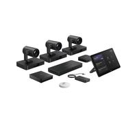 Yealink MVC S98-C5U Microsoft Teams Rooms System Microsoft Teams Rooms kit with SmartVision 80 multi-camera and MTouch Plus for extra-large rooms and