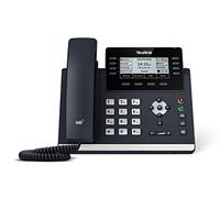 Yealink SIP-T43U Feature Rich IP Power over Ethernet Corded Phone with Optima HD Voice Technology and 3.7 Inch LCD Graphical Display with Backlight (360 x 160 Pixel) - Black