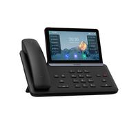 Yealink SIP-T88W Pro Android IP Phone High-end IP phone with Android 13, 7’’ touchscreen, included BTH88 Bluetooth handset, dual-band Wi-Fi, 16 VoIP