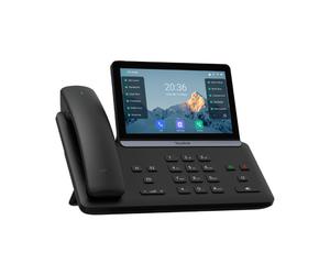 Yealink SIP-T88W Pro Android IP Phone High-end IP phone with Android 13, 7’’ touchscreen, included BTH88 Bluetooth handset, dual-band Wi-Fi, 16 VoIP