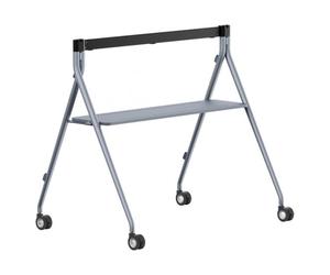 Yealink support MeetingBoard Pro 65 Mobile wheeled stand with integrated shelf, compatible with the 65-inch Yealink MeetingBoard Pro.