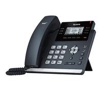 Yealink T42S IP Phone, 12 Lines. 2.7-Inch Graphical Display. Dual-Port Gigabit Ethernet, 802.3af PoE, Power Adapter Not Included (SIP-T42S)