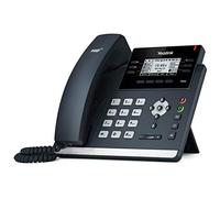 Yealink T42S IP Phone, 12 Lines. 2.7-Inch Graphical Display. Dual-Port Gigabit Ethernet, 802.3af PoE, Power Adapter Not Included (SIP-T42S)