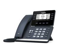 Yealink T53W SIP desktop phone well suited for common workspaces