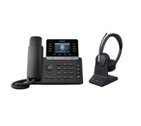 Yealink T73W IP Phone Bundle + WH64 Duo DECT Headset A complete communications kit featuring a professional IP telephone and a wireless DECT headset