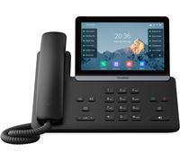 Yealink T87W SIP phone with 16 lines, 7’’ touchscreen, enhanced security and advanced connectivity (Wifi, Bluetooth).