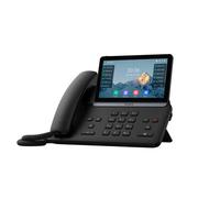 Yealink T87W SIP phone with 16 lines, 7’’ touchscreen, enhanced security and advanced connectivity (Wifi, Bluetooth).
