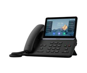 Yealink T88W High-end telephone with 16 SIP accounts, Wifi 6, Bluetooth and AI audio, designed for productivity and security.