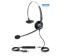 Yealink UH33 USB Headset for Yealink VoIP Phones Noise cancellation - Black