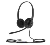 Yealink UH34 Casque Avec fil Arceau Bureau/Centre d'appels Noir