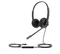 Yealink UH34 Dual Teams Wired Headset Over-the-head Noise Cancelling Microphone With microphone Stereo Black