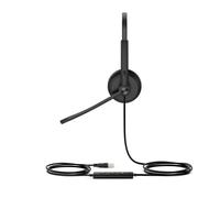 Yealink UH34 Casque Avec fil Arceau Bureau/Centre d'appels Noir