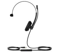 Yealink UH34 Lite Headset Wired Head-band Calls/Music Black