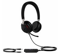 Yealink UH38 Series Premium USB Headset, Black Headphones Headset