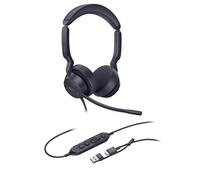 Yealink UH44 Dual UC USB-C/A Headset Experience comfort and clear sound all day long.