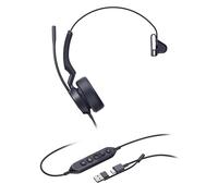 Yealink UH44 Mono Teams USB-C/A Professional USB Wired Headset - 1308188 (UH44 Mono Teams)
