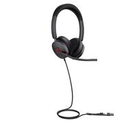 Yealink UH48 Noise Cancelling USB Headset with Microphone, Active Noise Cancelling Headphones Wired for Work, Works with Zoom Teams and Other Call Platforms,ANC USB C/A Headphone for PC