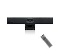 Yealink UVC34 4K Webcam with Microphone and Speaker, All-in-One Video Conference Camera with 120° AI Auto Framing, Plug &Play Video Conference System,8 Mic, Teams Zoom Certified for Small Meeting Room