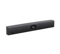 Yealink UVC40 E2 Intelligent video system with integrated video bar and microphone, ideal for medium-sized meeting rooms.