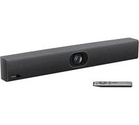 Yealink UVC40 E2 USB Conference Room Camera System Ultra-HD 4K Video Conference Camera 120° Wide-Angle Lens Built-in 8 Microphone Arrays Auto Framing Speaker Tracking and Smart Area Exposure Webcam