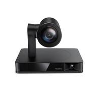 Yealink UVC86 Black Video camera with intelligent 4K dual tracking and 180° wide angle for large rooms