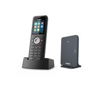 Yealink W70 W59R Pro IP67 DECT Telephone DECT IP system featuring the W70 base station and the W59R Pro professional handset, which is IP67-rated and