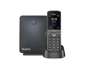 Yealink W73P DECT IP Phone System with W70B Base & W73H Handset | 1.8" display, up to 10 SIP accounts, 20 calls, 35H talk, 400H standby, noise reduction, 1-Year Warranty