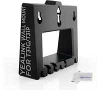 Yealink Wall Mount Bracket T33G, T34W & MP52 IP phones, Secure Holder for Offices, Call Centers, Clinics - Durable Build, Fast Easy Installation, Free Desk Space & Organize Workstations with GTW Cloth