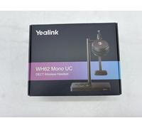 Yealink WH62 Mono UC Headset, Wireless DECT, 160m Range, Black
