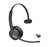 Yealink WH64 Mono MS Microsoft Teams certified wireless headset with Bluetooth AND DECT connectivity that adapts to all work scenarios: office, home
