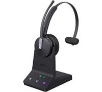 Yealink WH64 Wireless Headset with Stand Teams DECT/Bluetooth Mono USB-C/A