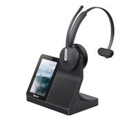 Yealink WH64 Workstation DECT Wireless Headset with 4" Touch Screen,3x Noise Cancelling Mic, 606ft Range,All in One Workstation with Speaker,3x USB Hub Office Headset for Desk Phone,Computer,Cellphone