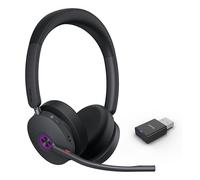 Yealink WH68 Binaural Hybrid DECT Bluetooth Headset, Certified for Teams